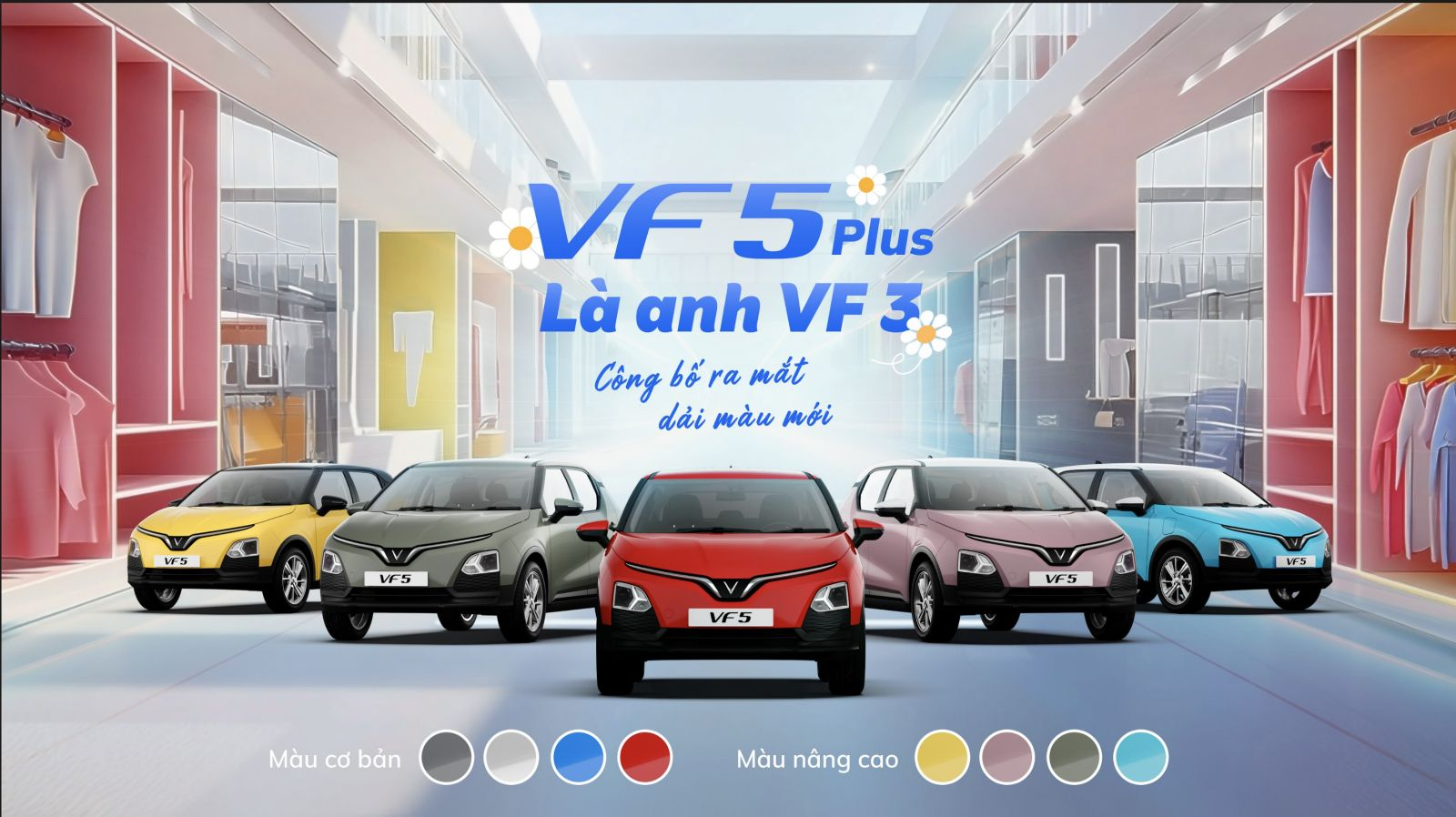 VF 5 PLUS RA MẮT DIỆN MẠO MỚI VỚI NHIỀU ƯU ĐÃI ĐẶC BIỆT HẤP DẪN