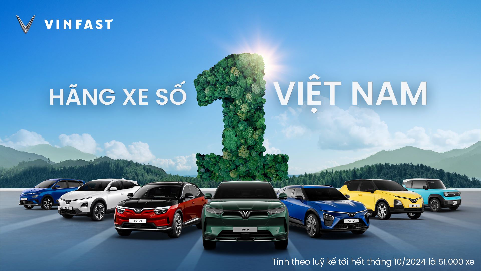 THÔNG CÁO BÁO CHÍ: VINFAST CHIẾM THỊ PHẦN SỐ 1 VIỆT NAM